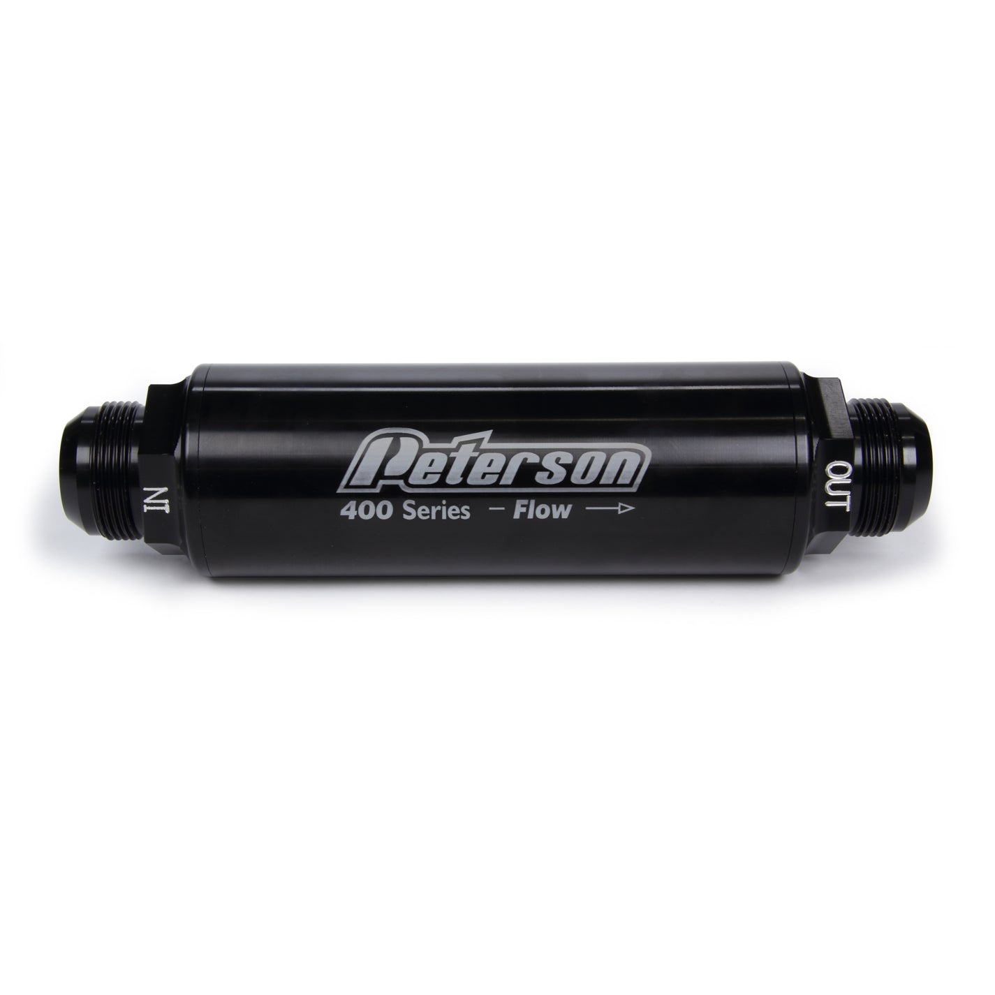 Peterson 400 Series Inline Oil Filter w/o Bypass - 100 Micron -20 AN Fittings