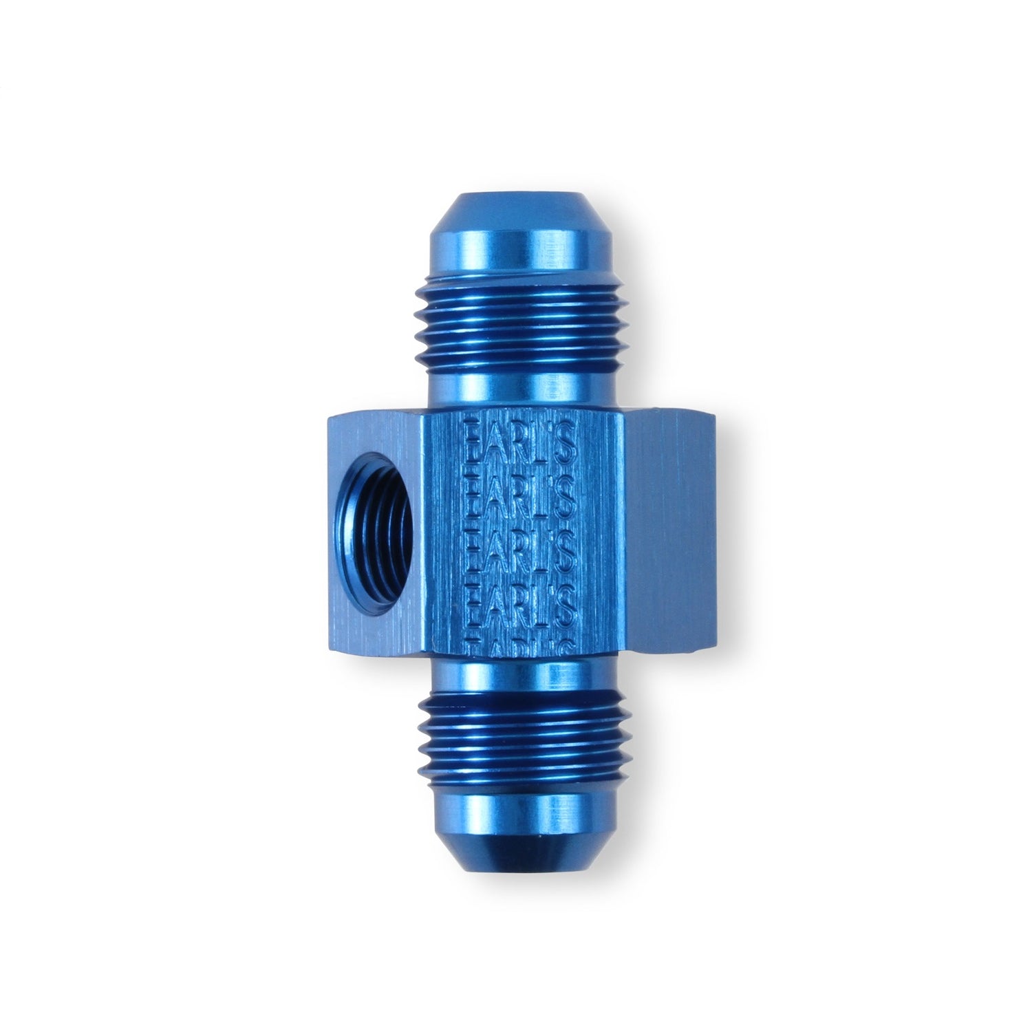 Earl's Pressure Gauge Adapters -06 AN Male to -06 AN Male w/ 1/8" NPT In Hex