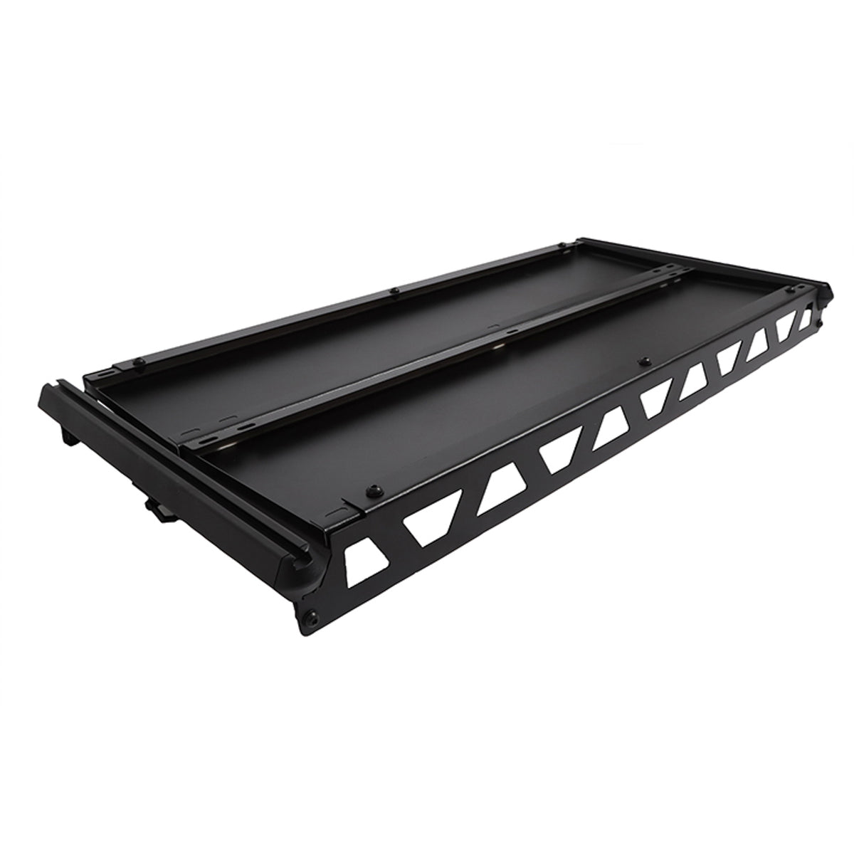 Dee Zee Roof Rack - 41" L x 12" W x 2" H - Rear Rack - Steel - Black Powder Coat