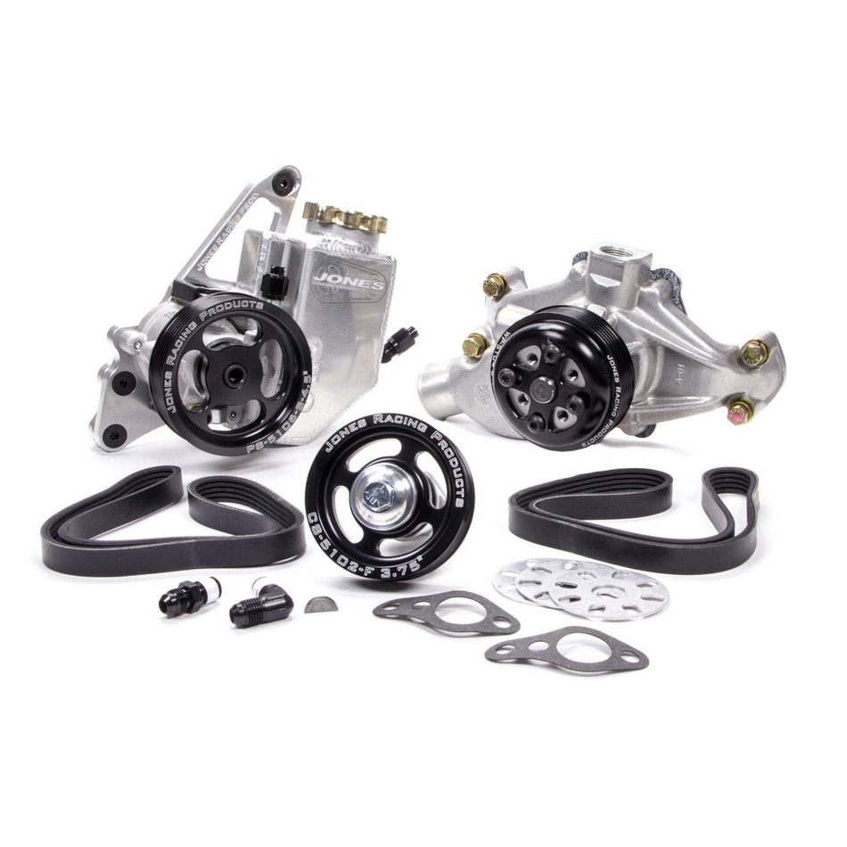 Jones Racing Products Complete Serpentine Drive System - SB Chevy