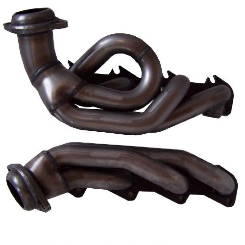 Gibson Shorty Headers - 1.5 in Primary - Stock Collector Flange - 5.4 L - Ford Modular - Ford Fullsize SUV / Truck 1999-2005 - Pair