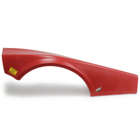 Five Star Left Fender - MD3 - Plastic - Red - Half