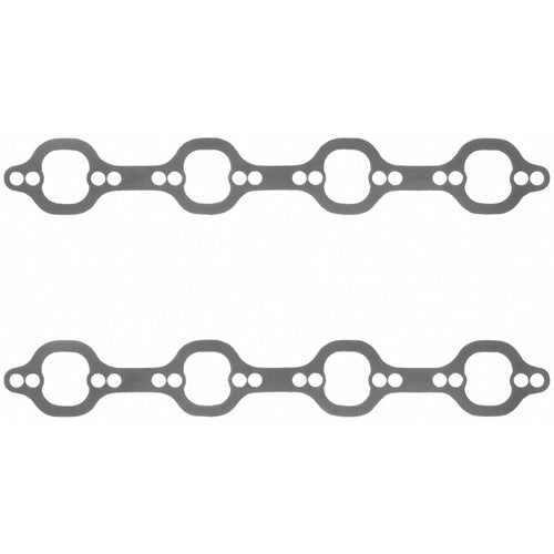 Fel-Pro Exhaust Header Gaskets - Steel Core Laminate - Dart and Trick Flow Spread Port - SB Ford,