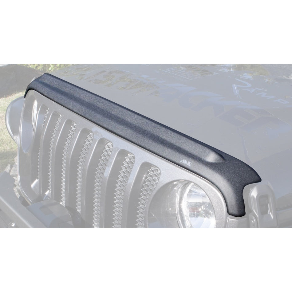 Auto Ventshade Aeroskin II Bug Deflector - Plastic - Smoke - Jeep Wrangler JL 2018