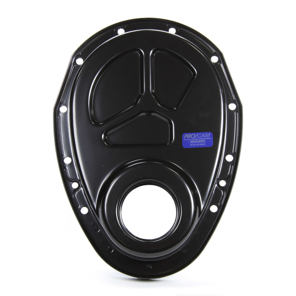 Pro/Cam SB Chevy Timing Cover - Black