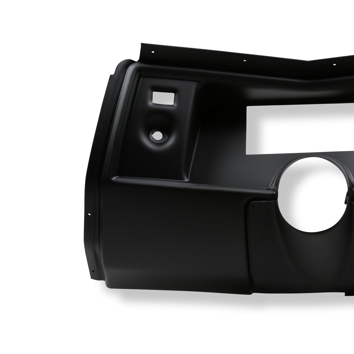 Holley EFI 6.86 in Dash Bezel - Black - GM A-Body 1969