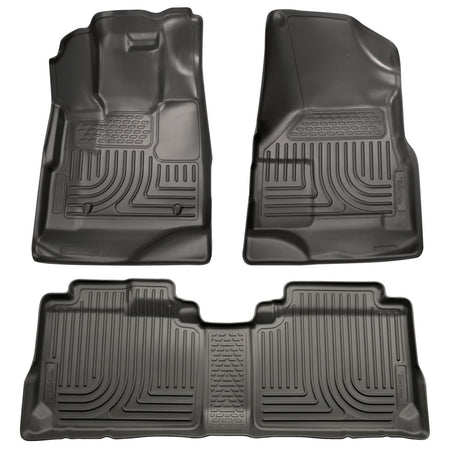 Husky WeatherBeater Floor Liners - 2nd Seat - Black