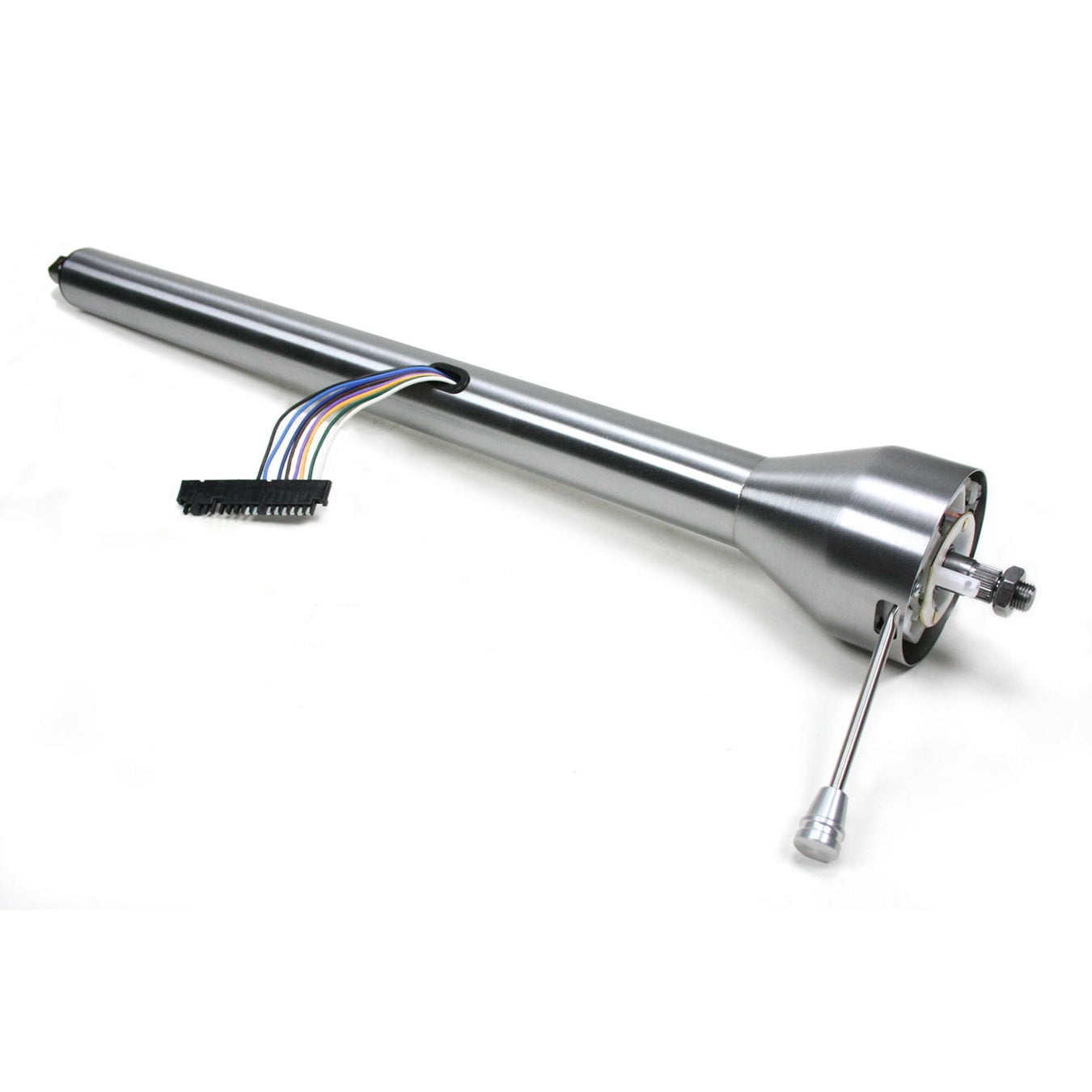 ididit Straight Steering Column - 2" Tube - 28" Length - Turn Signal - Steel - Universal