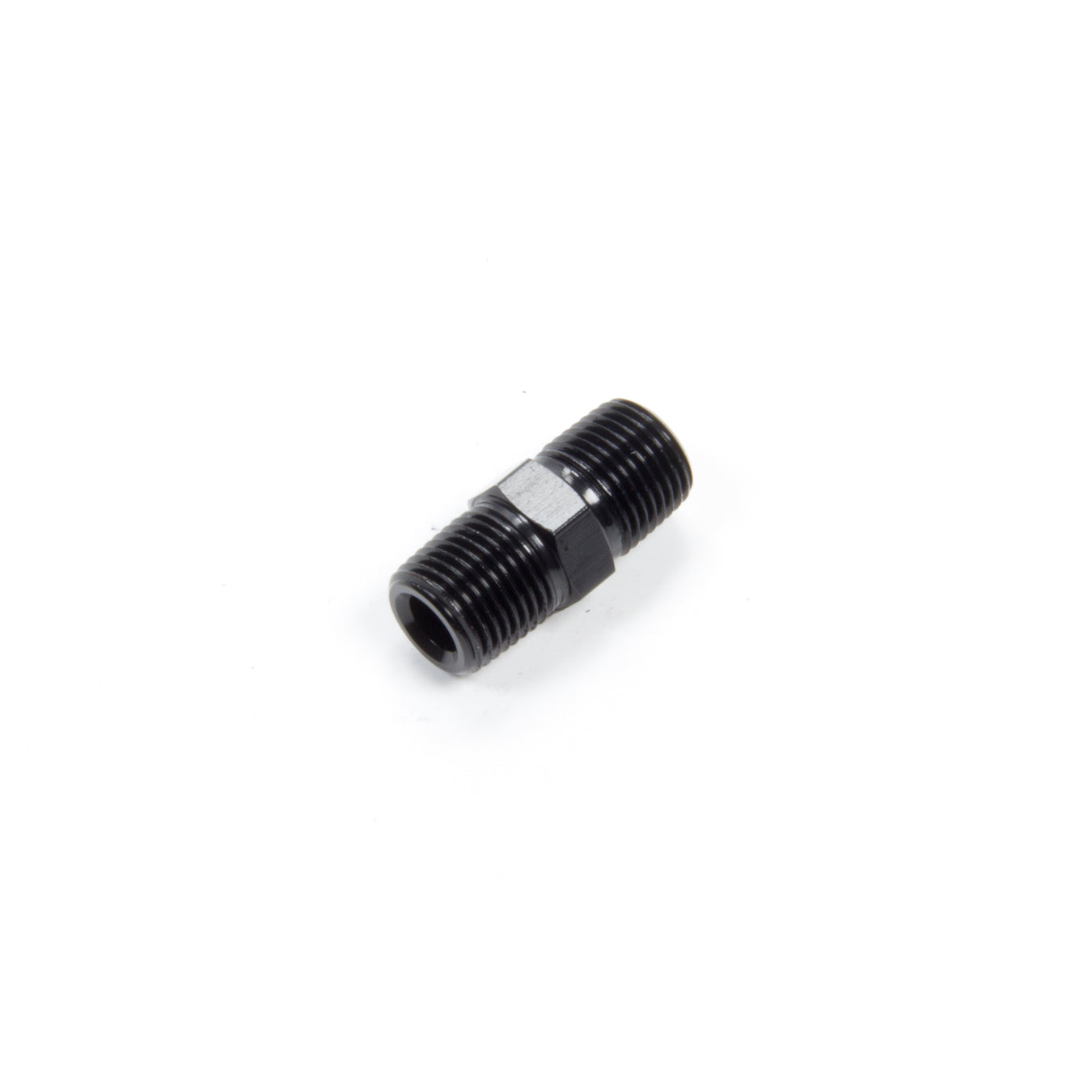 Aeroquip Black Aluminum 1/8" NPT Male Pipe Coupler