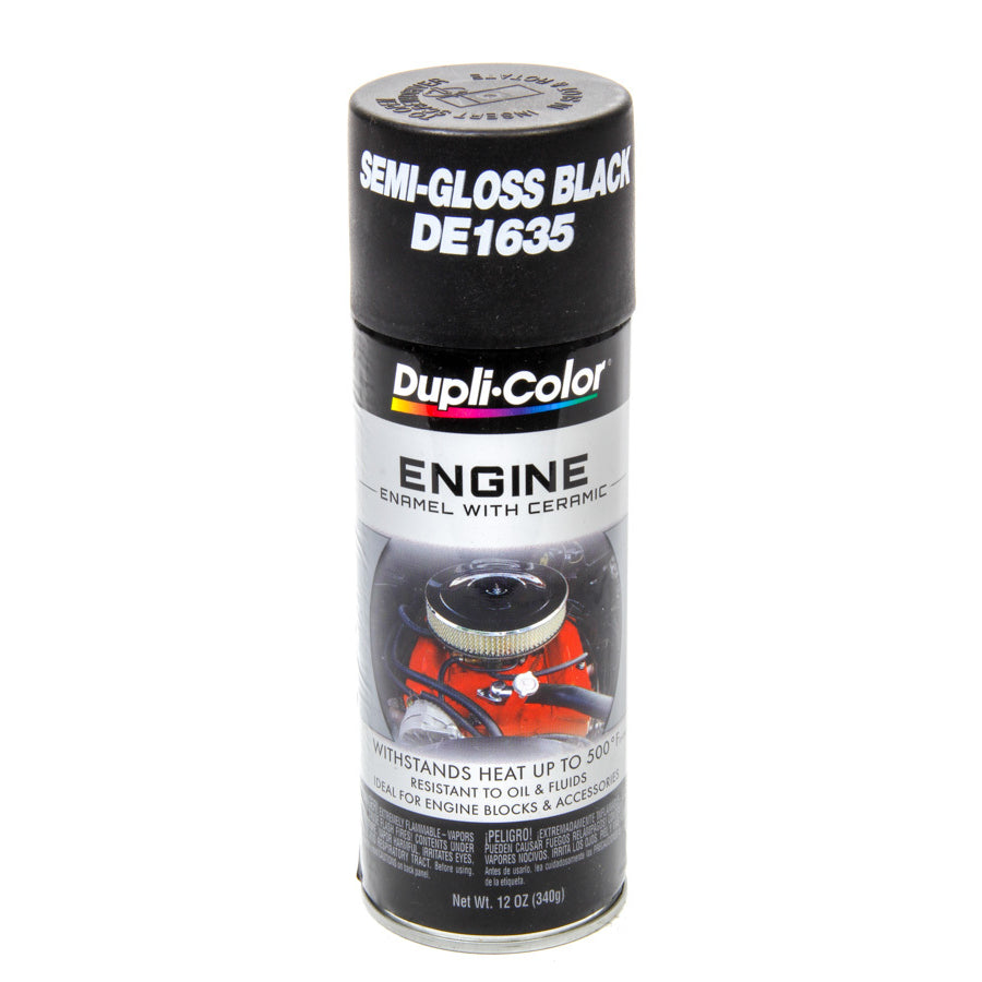 Dupli-Color® Engine Enamel - 12 oz. Can - Ford Semi-Gloss Black