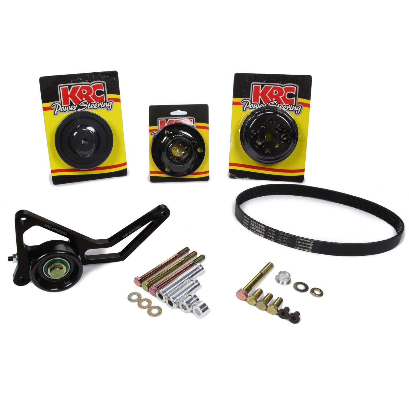KRC Chevrolet 1 TO 1 Pro Series Watert Pump Only Drive Kit with Idler Tensioner