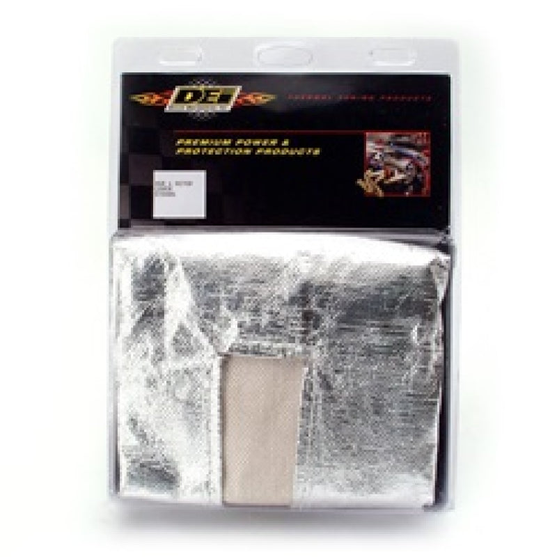 DEI Hub and Rotor Heat Shield - 14 x 7 x 13 in Tall - Slip-On - Silver