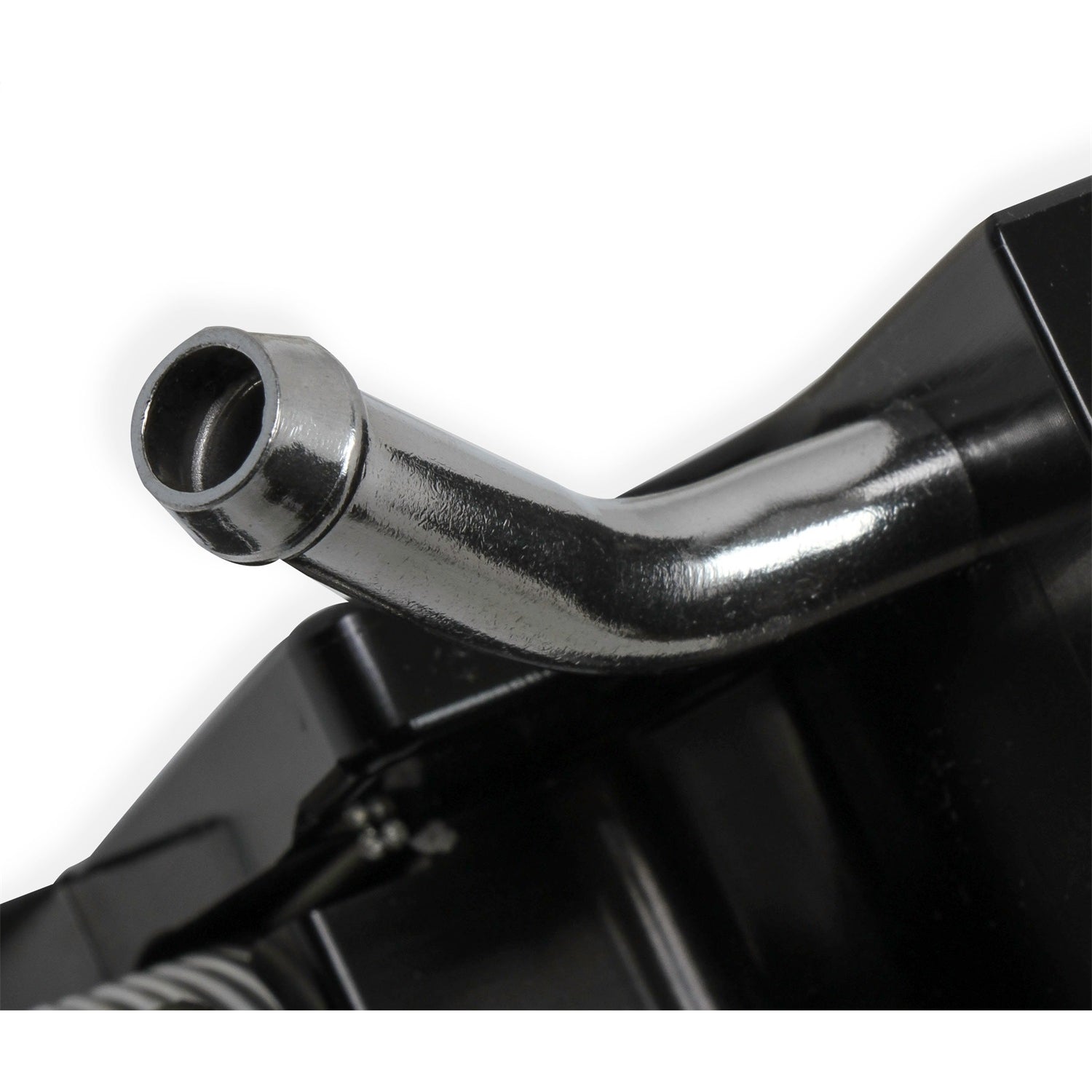 Holley Sniper EFI Throttle Body - 90 mm Single Blade - Sniper EFI Logo - Billet - Black Anodized - Ford Coyote