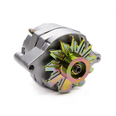 Tuff Stuff Alternator - 140 AMP - 1-Wire - Smooth Back - Ford - 6-Groove Serpentine Pulley - Internal Regulator