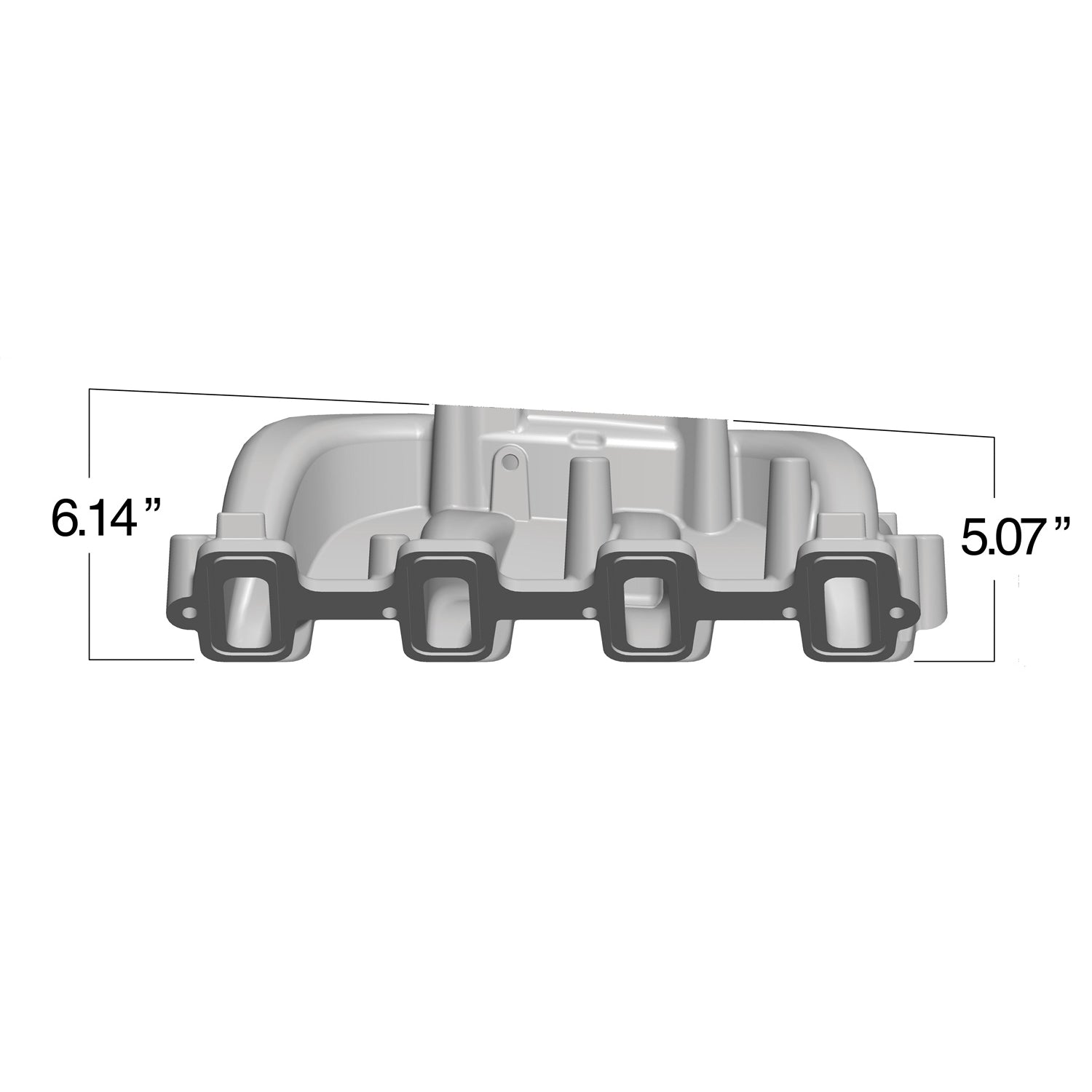 Holley GM LS Intake Manifold Dual Plane w/4150 Flange