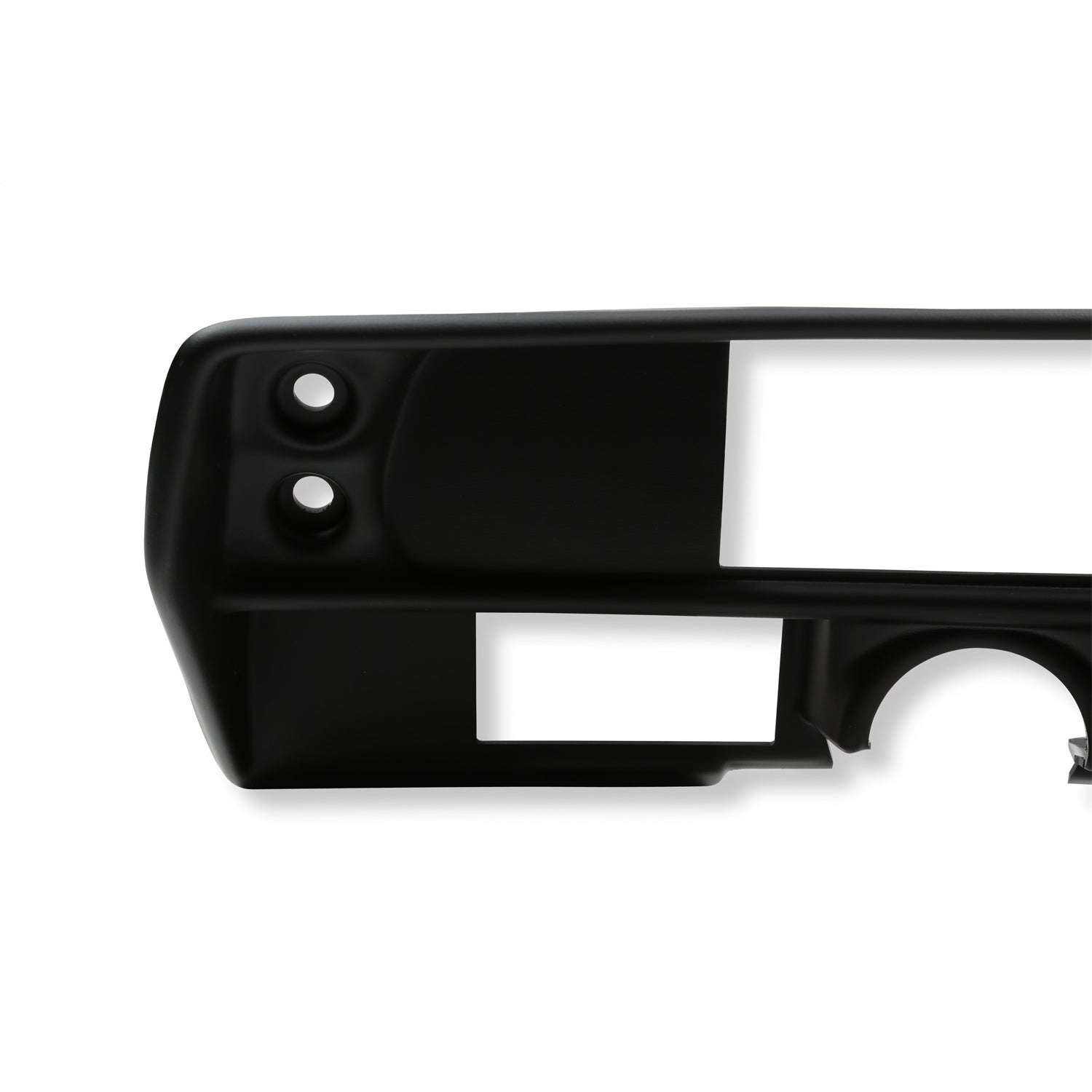 Holley EFI 6.86 in Dash Bezel - Black - GM X-Body 1968