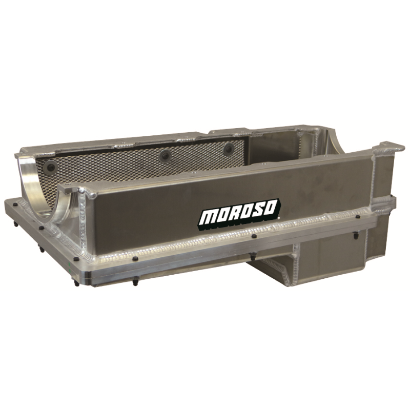 Moroso BB Chevy 2 Piece Billet Rail Oil Pan