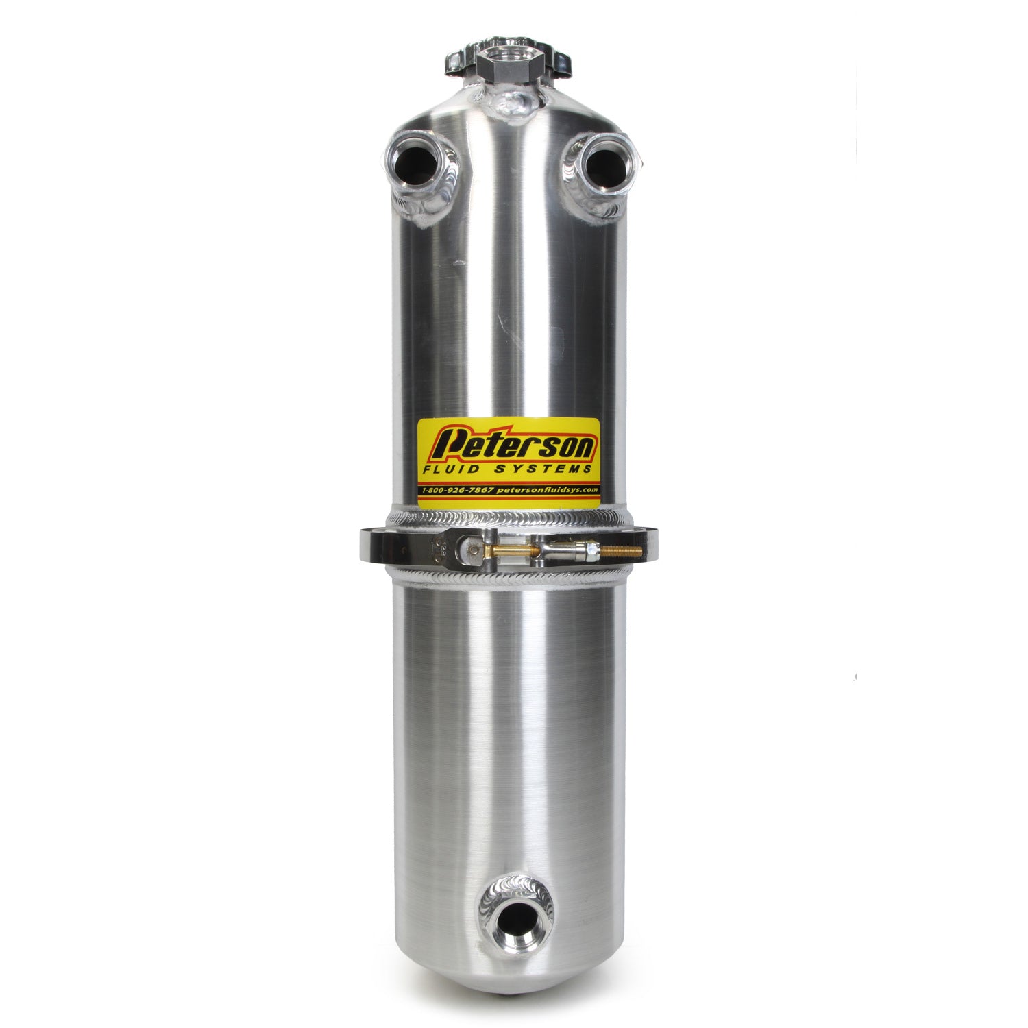 Peterson 2.5 Gallon Dry Sump Oil Tank - 2.5 Gallon Dual Scavenge Inlet