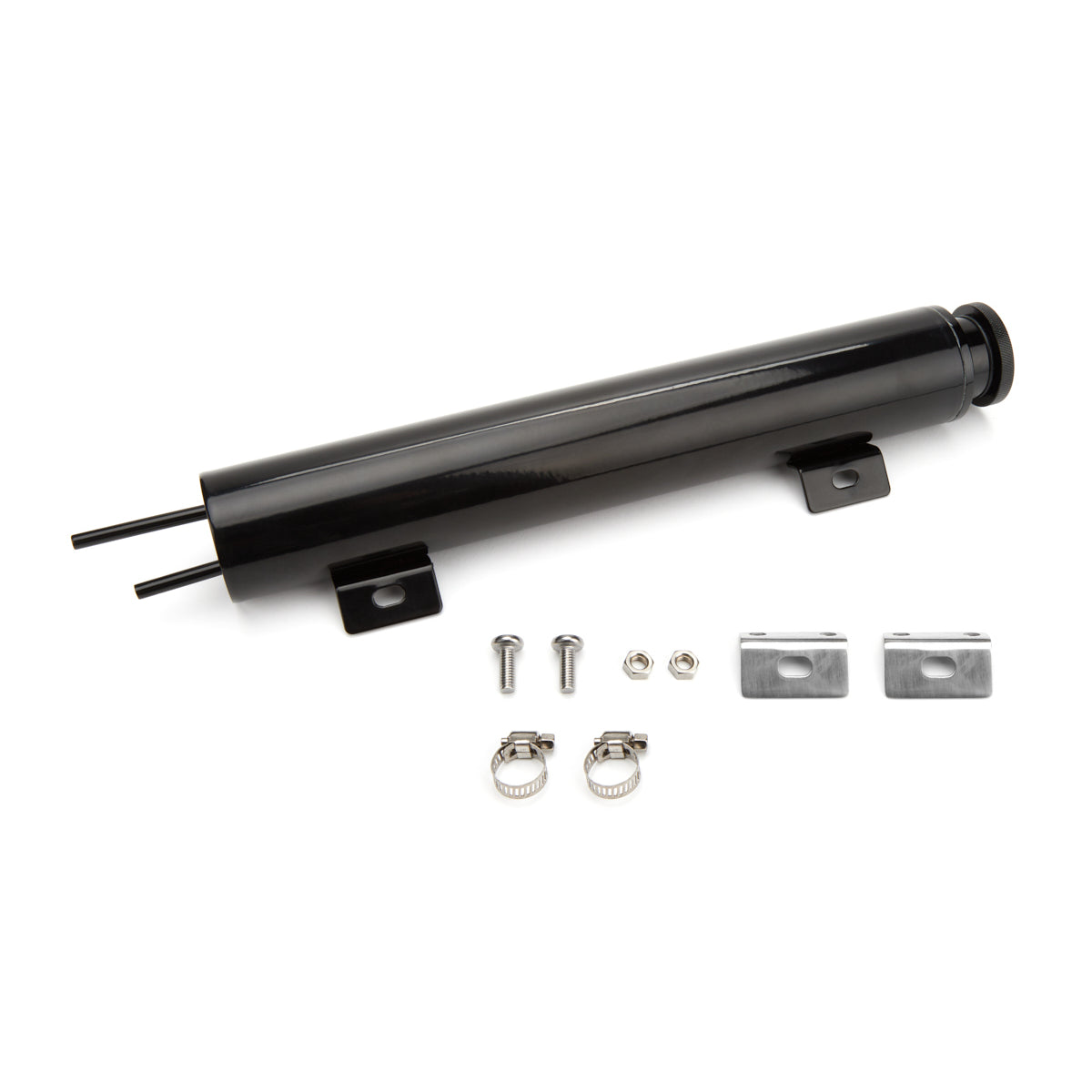 Specialty Products Overflow Tank - 18 oz - 13 in Tall - 2 in Diameter - Stainless - Black