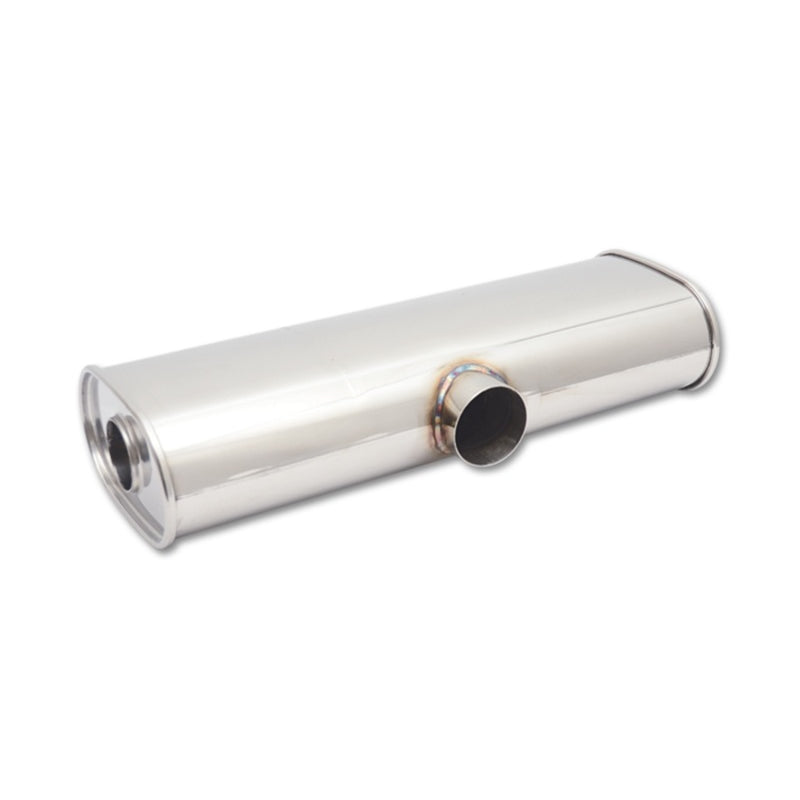 Vibrant Performance Streetpower Muffler 3" Side Inlet x Dual 2.5in