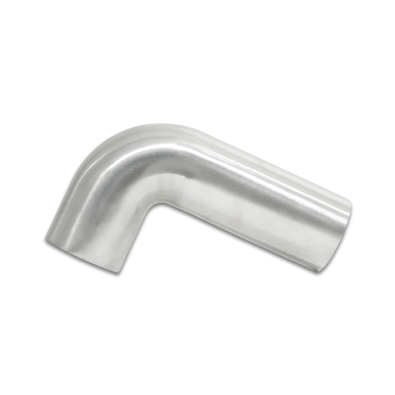 Vibrant Performance 90 Degree Mandrel Aluminum Tube Bend - 2-1/2 in Diameter - 1-3/4 in Radius - 5 in Legs - Polished