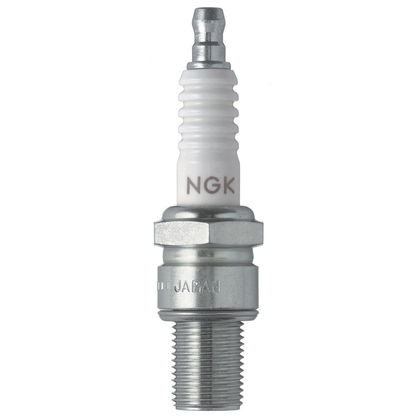 NGK Standard Spark Plug 14 mm Thread 0.749 in Reach Gasket Seat - Stock Number 2322