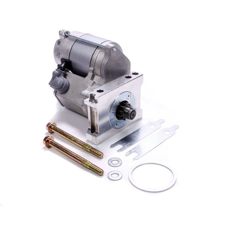 Powermaster Motorsports XS Torque Starter 4.1:1 Gear Reduction Natural 153/168 Tooth Flywheel - Straight Bolt Pattern