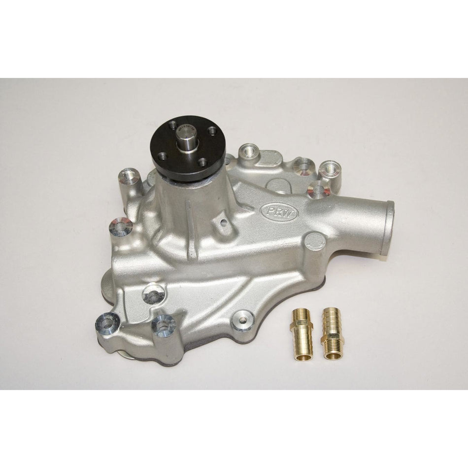 PRW Industries High Performance Water Pump - 5/8 in Pilot - Small Block Ford 1970-87