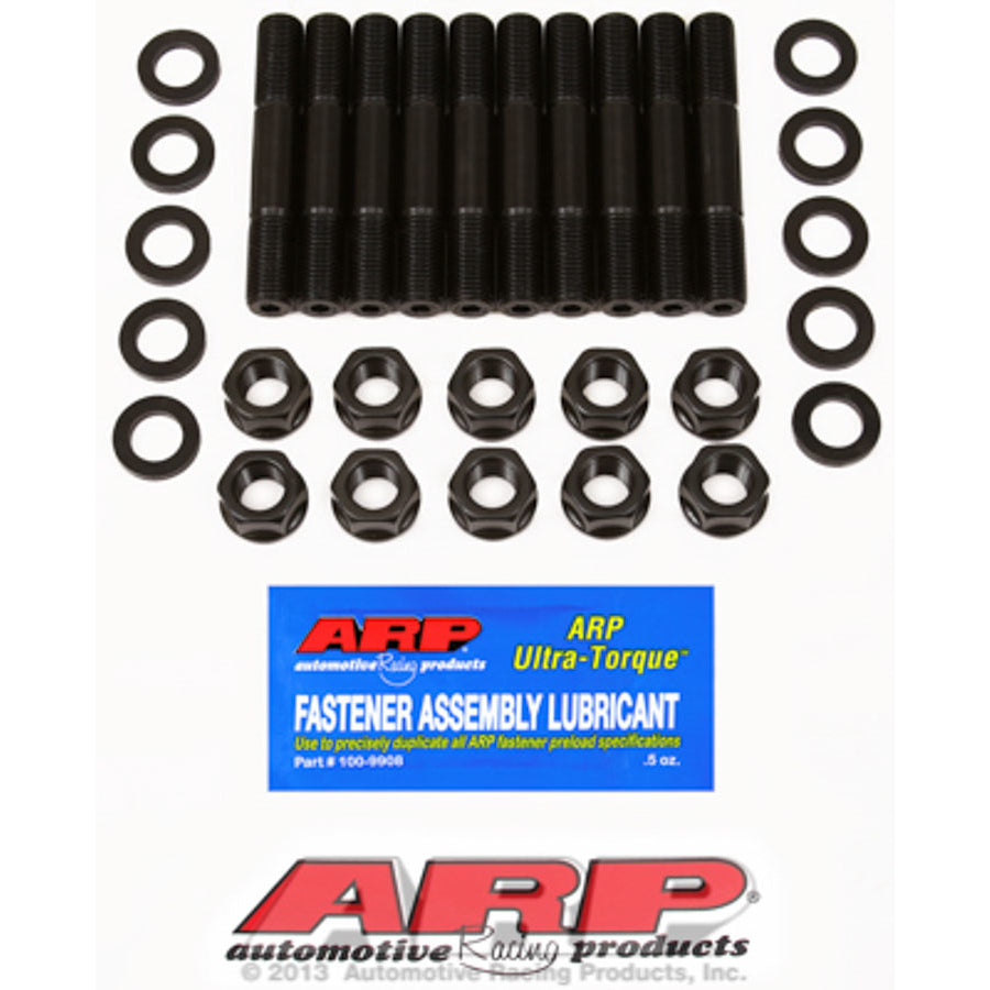 ARP Hex Nuts Main Stud Kit 2-Bolt Mains Chromoly Black Oxide - BMC/Triumph/Rover 4-Cylinder