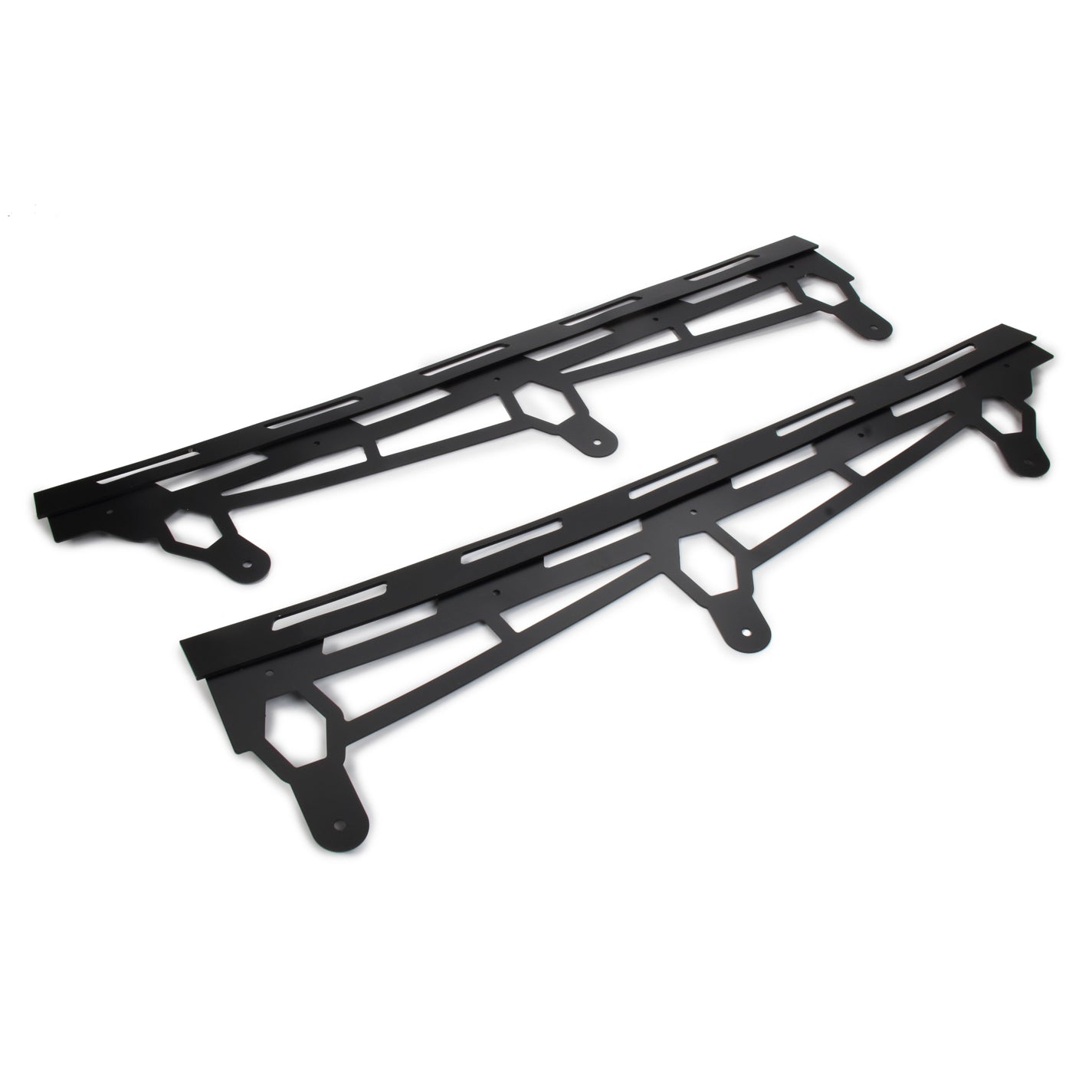 Five Star Race Car Bodies ABC Spoiler 60" x 6.5" 90 Deg Repl Brackets Blk