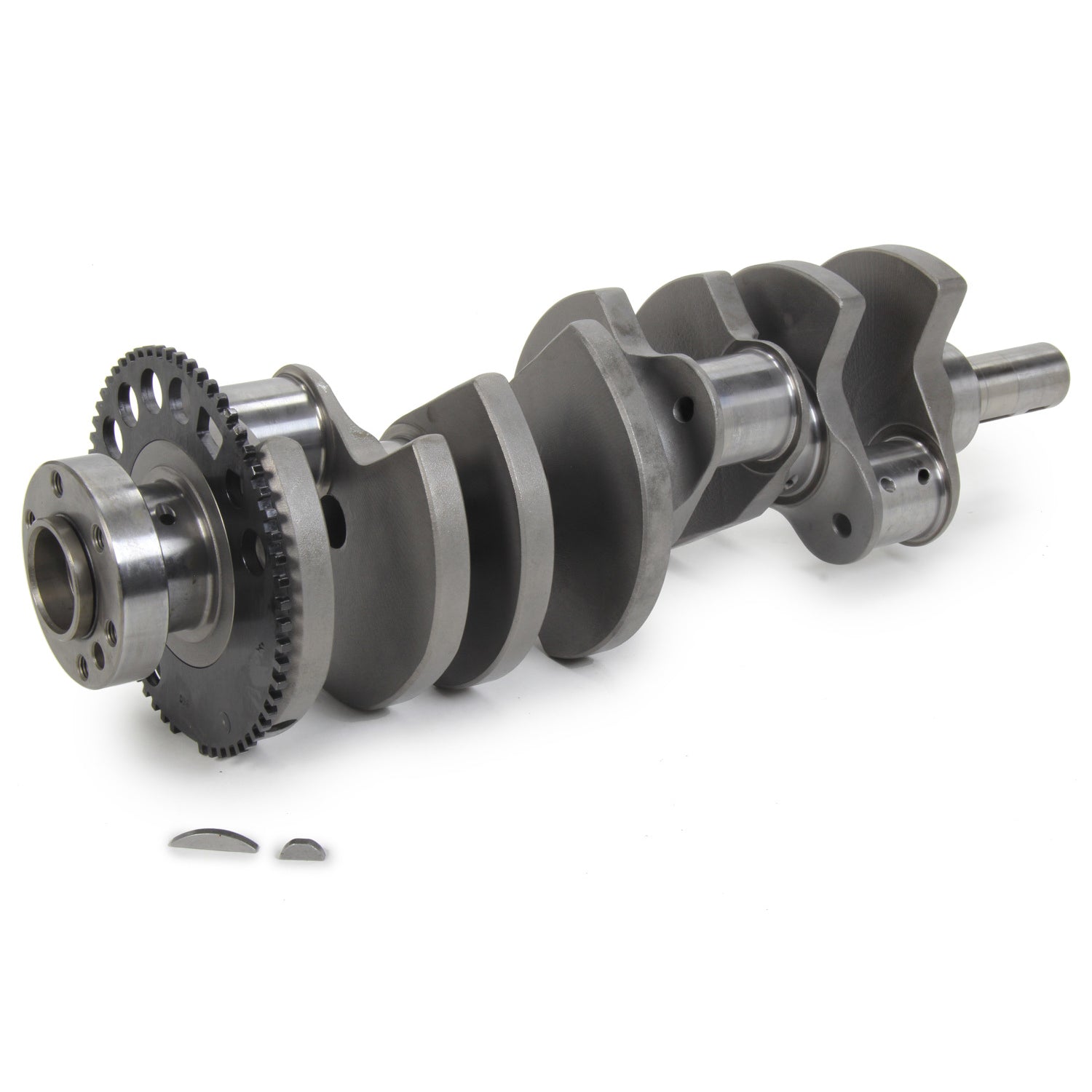 Manley Forged Steel Crankshaft - 4.000 in Stroke - 58 Tooth Relocator Wheel - Internal Balance - GM LS-Series