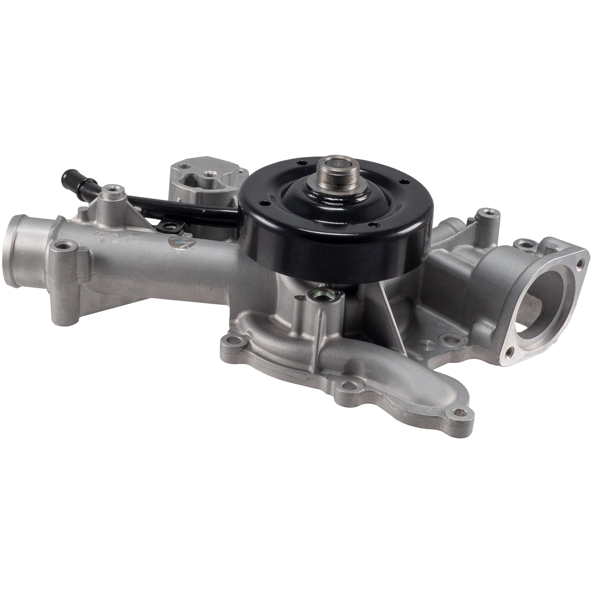 Melling Water Pump - Black Pulley - 4.67 in Hub Height - Mopar Gen III Hemi