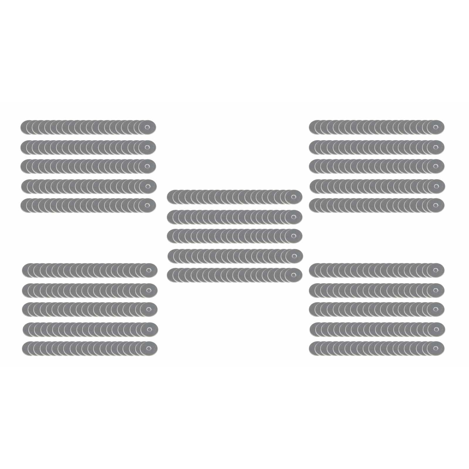 Five Star Aluminum Back-Up Washers: Large - 3/16" - (500 Box)