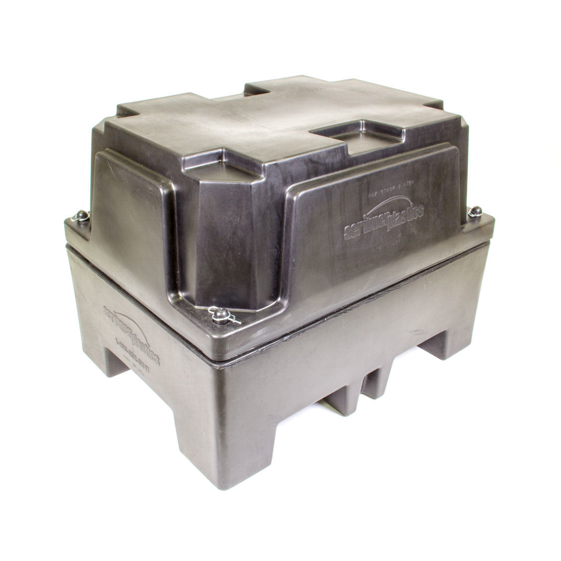 Scribner Plastics Automatic Transmission Storage Case Medium 24 x 24 x 32" Plastic - Black