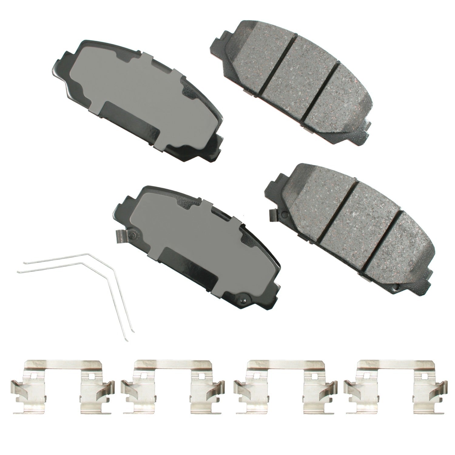 Akebono Brakes ProACT Front Brake Pads - Acura/Honda 2013-2020 (Set of 4)