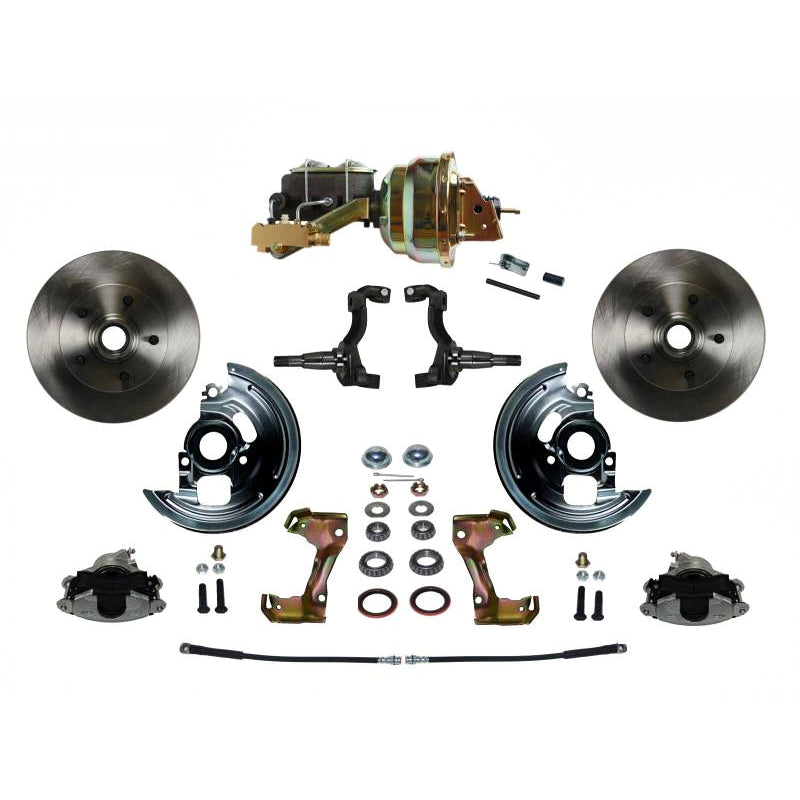 Leed Front Disc Conversion Brake System - 1 Piston Caliper