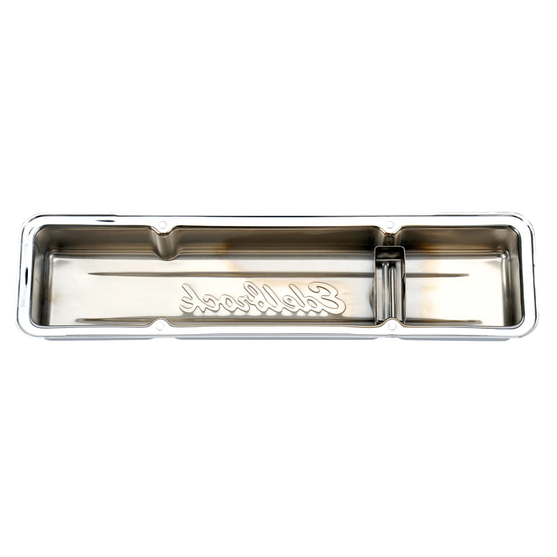 Edelbrock Signature Series Short Valve Cover - Baffled