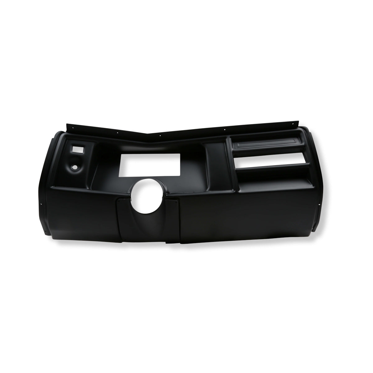 Holley EFI 6.86 in Dash Bezel - Black - GM A-Body 1969