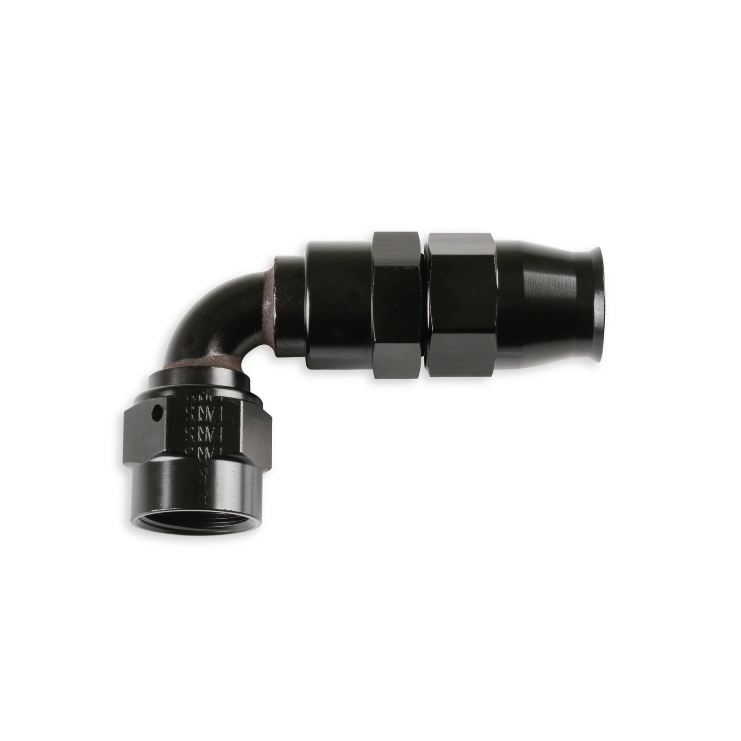 Earl's #-06 AN UltraPro Twist-On Fitting 90 Deg. Black