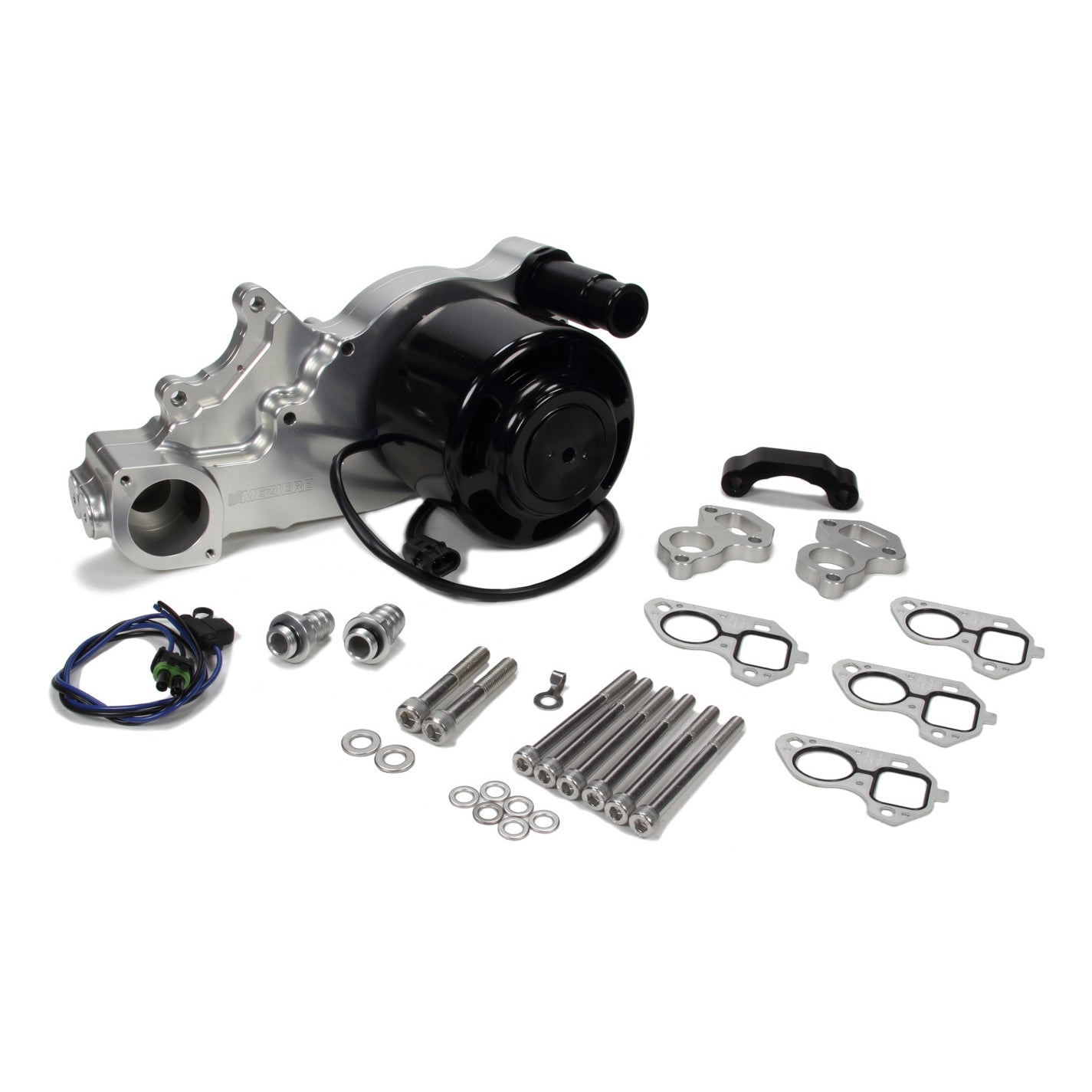 Meziere LS Billet Electric Water Pump Copo Camaro Supercharged