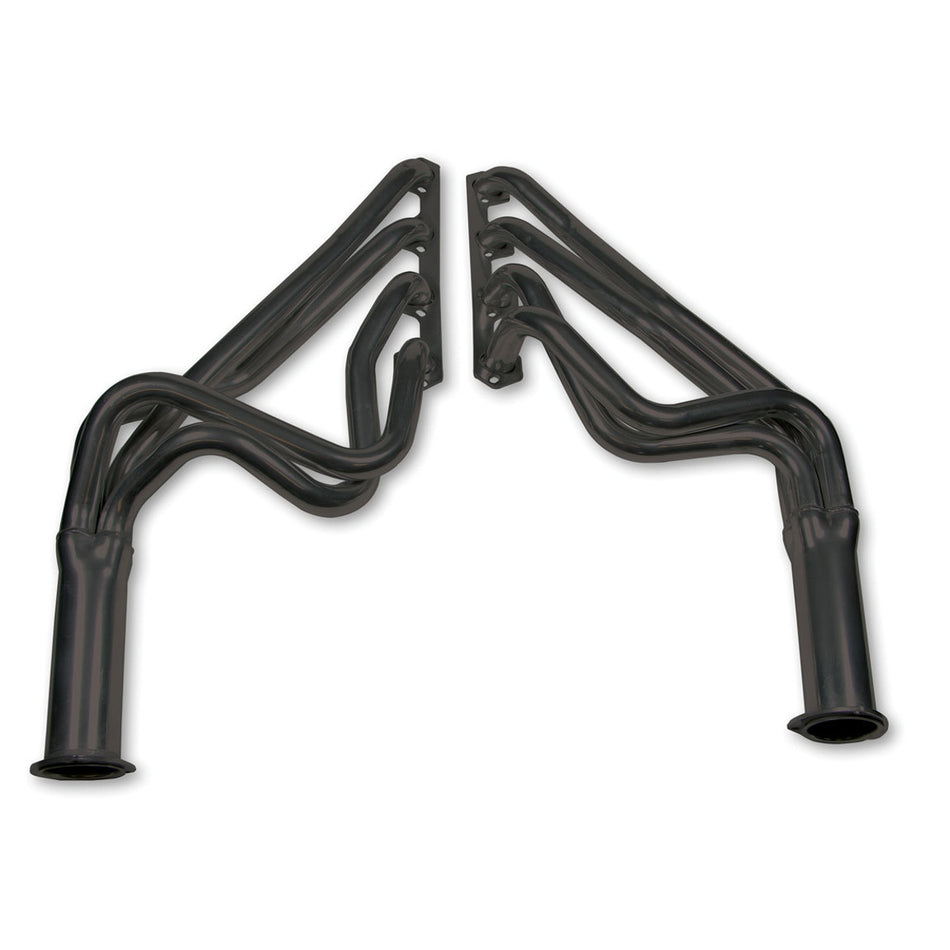 Flowtech Long Tube Headers - 1964-70 Mustang - 260-302W - 1.5" - 3" Collector - Black Paint