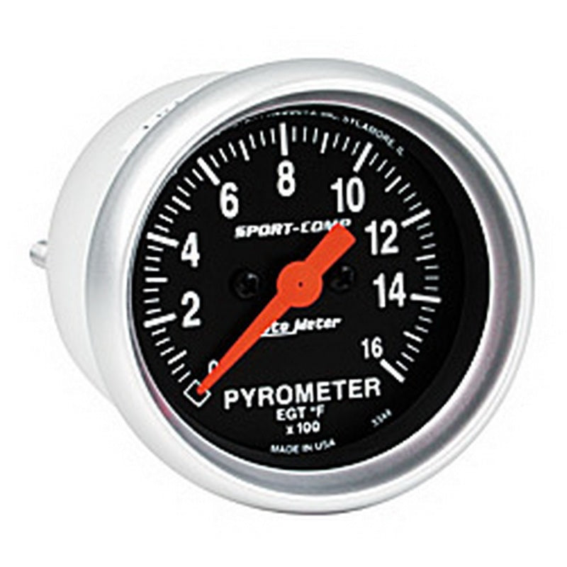 Auto Meter Sport-Comp Electric Pyrometer Gauge - 2-1/16 in.
