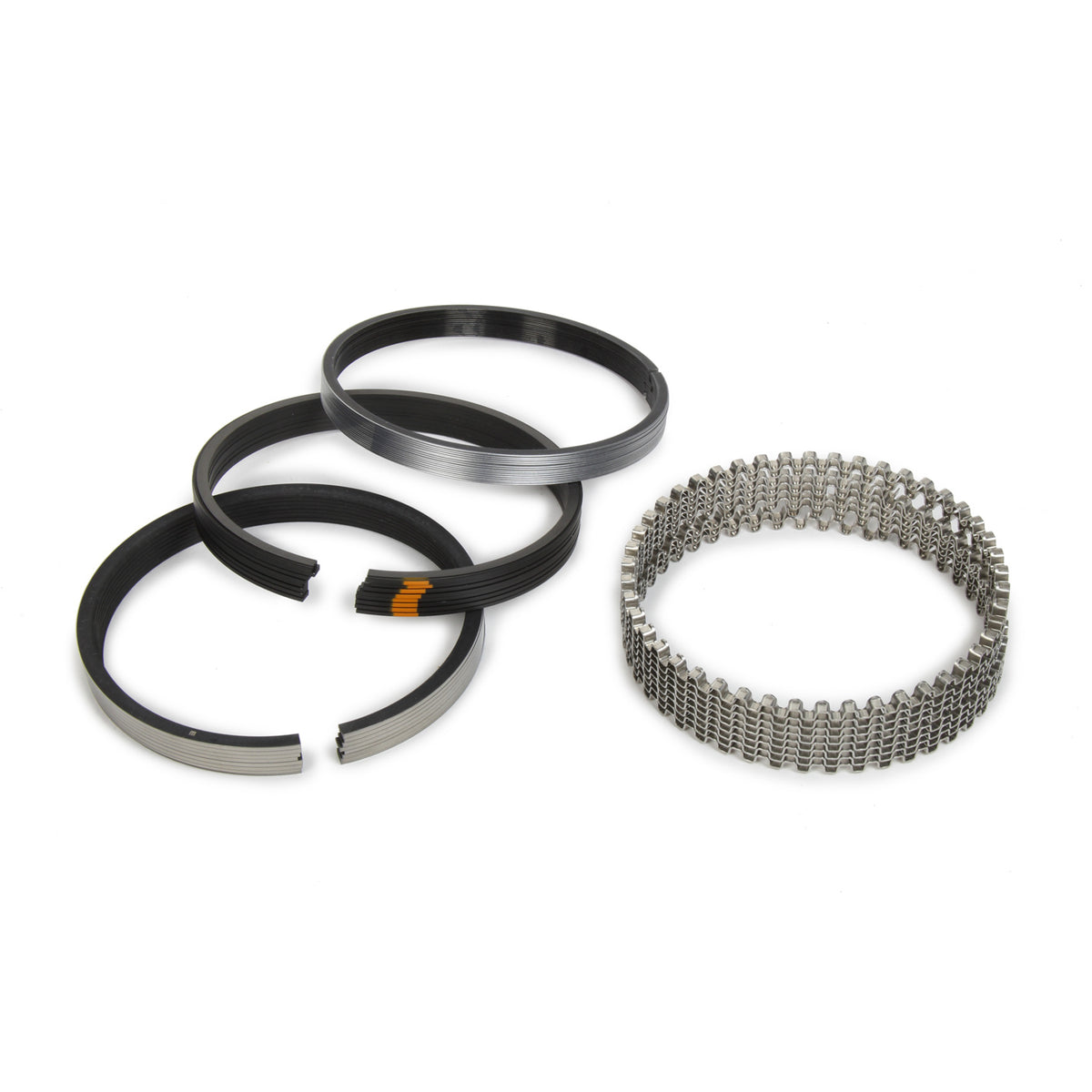 Clevite Piston Rings - 4.155" Bore - File Fit - 1/16 x 1/16 x 3/16" Thick - Low Tension