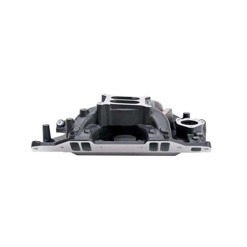 Edelbrock RPM Air-Gap 340 / 360 Square Bore Dual Plane Intake Manifold - Black Powder Coat - Small Block Mopar