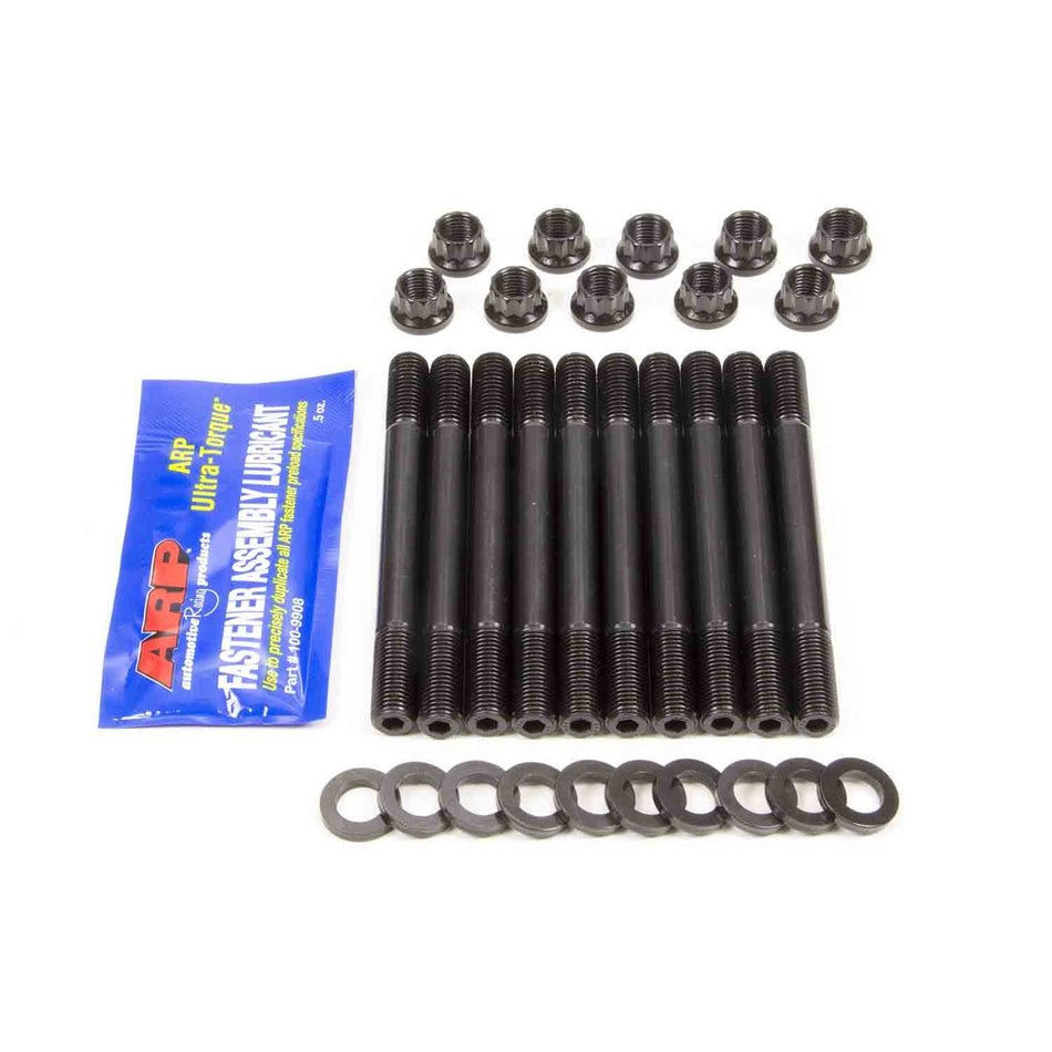 ARP Cylinder Head Stud Kit - 12 Point Nuts - Chromoly - Black Oxide - Volkswagen 4-Cylinder 204-4203