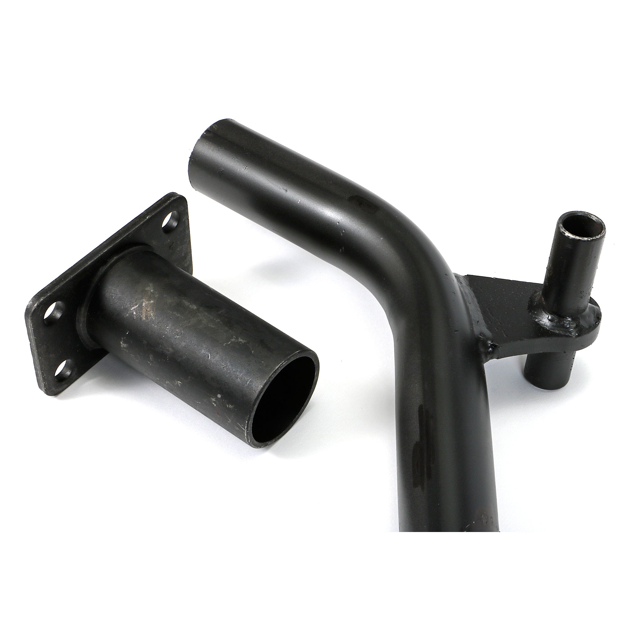 Trans-Dapt Tubular K-Member - 24 in to 37 in Wide Frame Rails - 17.250 in Center - Black Paint - Small Block Ford