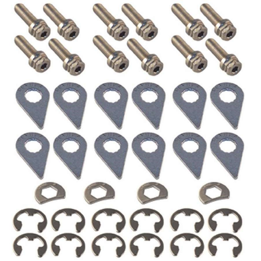 Stage 8 Header Bolt Kit - 6pt. 5/16-18 x 7/8 (12)