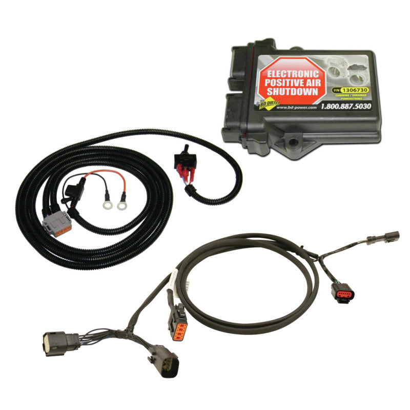 BD Diesel E-PAS Shutoff Valve - Positive Air Shutoff - Wiring Harness - GM Duramax 3.0L 2019-22
