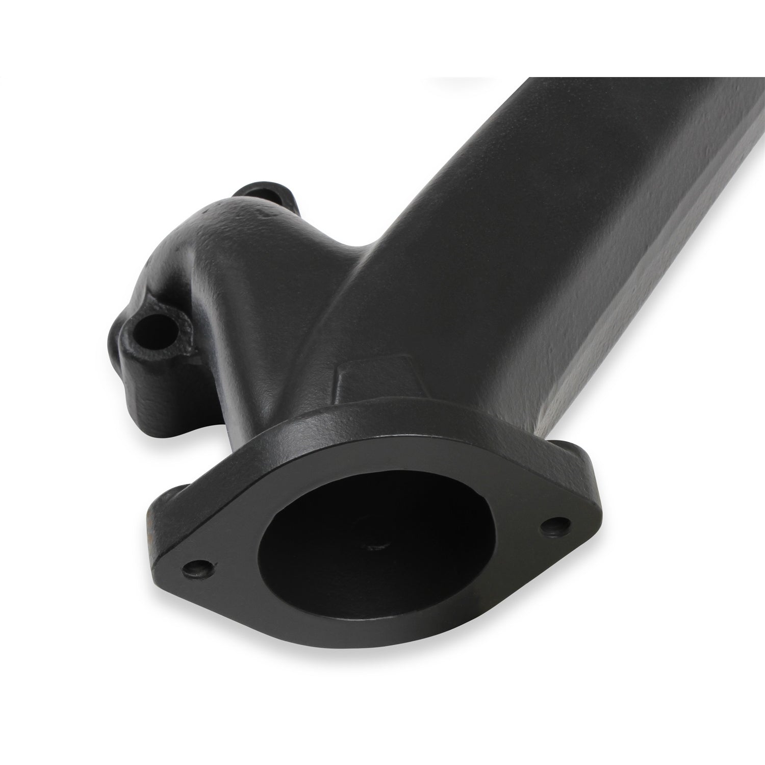 Hooker Exhaust Manifold - 2-1/2 in Outlet - Raised D Port - Black Ceramic - Small Block Chevy (Pair)