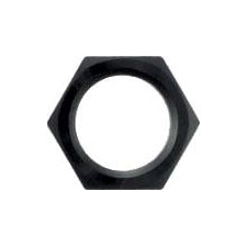 XRP 10 AN Bulkhead Fitting Nut Aluminum - Black Anodize